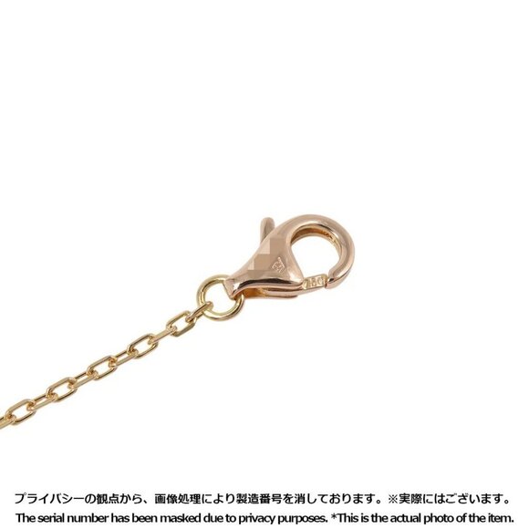 CARTIER Trinity Heart Diamond Necklace K18YG/K18PG/K18WG - Picture 9 of 13